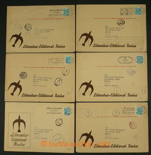 104751 - 1943-44 CENSORSHIP  comp. 6 pcs of commercial printed-matter