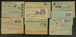 104770 - 1947-48 comp. 8 pcs of court summons small format, from that