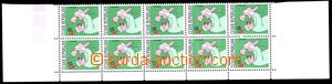 105005 - 1999 Pof.232ORZ, Drawn Humour 4,60CZK, L bnd-of-10, inverted