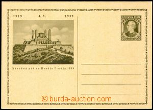 105595 - 1939 CDV1, Bradlo, obrazová dopisnice s DV 2 (seříznutá 