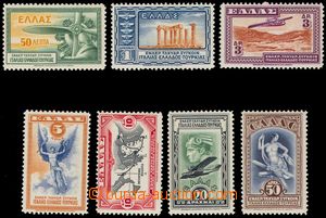 105618 - 1933 Mi.355-361, Airmail, complete set, mint never hinged, c