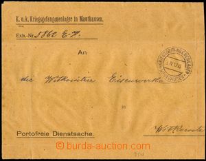 105889 - 1917 DR KRIEGSGEFANGENENLAGER MAUTHAUSEN/ a/ 3.IV.17 na slu