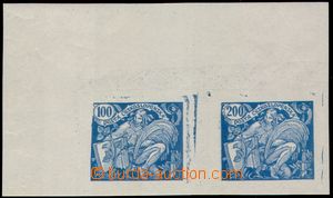 105971 -  ZT  soutisk hodnot 100h a 200h v modré barvě, na známkov