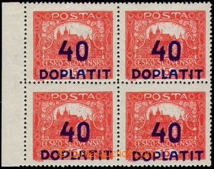 105981 - 1922 Pof.DL30B, Postage Due - overprint issue Hradcany 40/15