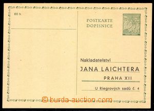 106065 - 1939 CDV1 with black address additional-printing for Publ. J