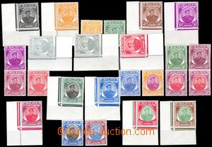 106199 - 1949 Mi.115-135, Sultan Ibrahim, set 25 pcs of stamps, vario