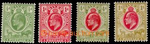 106217 - 1905 Mi.48-51, Edvard VII., kat. 80€ (kat SG £75)