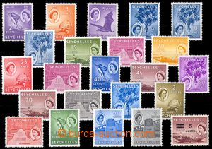 106247 - 1954 Mi.170-188, 189-190, 191, Alžběta II., kat. 100€
