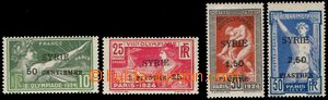 106268 - 1924 Mi.227-230, Olympic Games Paris I + overprint, c.v.. 22