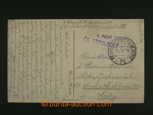 106434 - 1919 Čs. střelecký pluk čís. 30, fialové řádkové ra