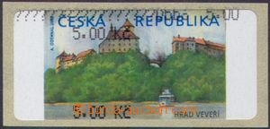 106463 - 2000 Pof.AT1, Veveří, varianta Ia, hodnota 5.00Kč bez *, čer