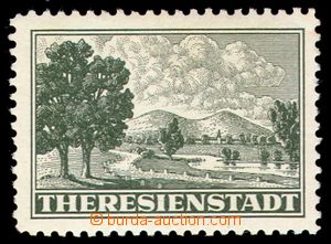 107988 - 1943 Pof.Pr1A, Připouštěcí známka Terezín, kat. 7000K