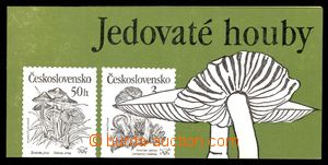 108048 - 1989 stamp-booklet Poison Mushrooms, 4x stamp. Pof.2909 and 