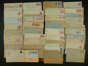 108649 - 1945-50 sestava 180ks dopisů, standardní kvalita