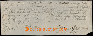 108681 - 1812 AUSTRIA  filed pre-printed due bill on/for 1019Zl, date