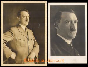108714 - 1938 Hitler, sestava 2ks pohlednic, 1x prošlá, PR SALZBURG