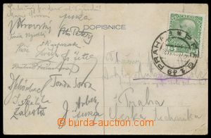 108902 - 1909 postcard in the place, recipient ŠTOLC Anthony, Prague
