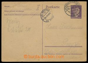 108970 - 1944 GHETTO LITZMANNSTADT   dopisnice zaslána z gheta do Pr