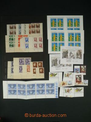 108988 - 1939-45 SLOVAKIA  comp. of stamps with plate number, mainly 