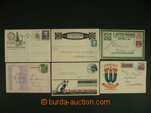109085 - 1915-48 comp. 6 pcs of correspondence cards with advertising
