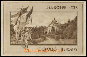 109144 - 1933 GÖDÖLLŐ - Jamboree, prošlá do ČSR, vzadu lehké s