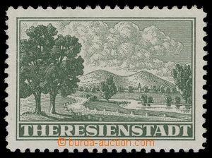 109318 - 1943 Pof.Pr1A, Připouštěcí známka Terezín, kat. 7000K