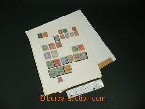 109422 - 1862-1970 ANTIGUA  částečná sbírka na volných albovýc