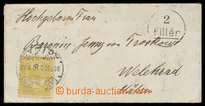 109463 - 1905 NOBILIARY CORRESPONDENCE  letter to Moravia with Turul 