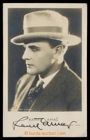 109475 - 1935 LAMAČ Charles (1897–1952), Czech film director, scen