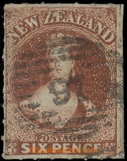 110082 - 1864 Mi.26a (Yv.24a), Queen Victoria 6P red-brown, wmk NZ, p