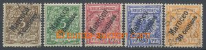 110122 - 1899 Mi.1-5, the first issue., value 5c/5Pf Un, c.v.. total 