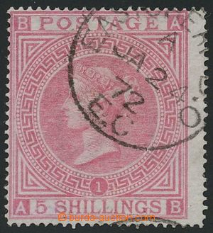 110186 - 1867 Mi.35, Královna Viktorie 5Sh, TD 1, mimořádně hezk