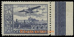 110229 - 1930 Pof.L14C, Definitivní vydání 20Kč šedomodrá, kraj