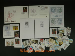 110383 - 1992-94 CZECH REPUBLIC  comp. of stamps and PB, face-value 4