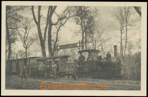 110852 - 1915 train, military camp in town Mamuras, Albania, on rever