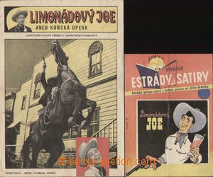 110942 - 1954-64 FILMOVÉ PLAKÁTY, DIVADLO  Limonádový Joe, progra