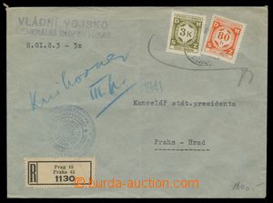 111394 - 1941 VLÁDNÍ VOJSKO / GENERÁLNÍ INSPEKTORÁT  modré řá