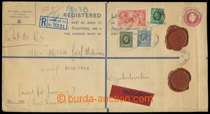111410 - 1935 cenný dopis do ČSR na částku 47.000Kč zaslaný jak