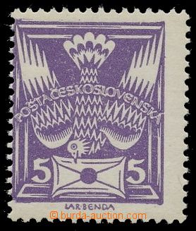 111479 -  Pof.144C, 5h violet, horiz. comb, exp. by Karasek