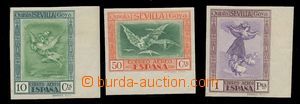 111544 - 1930 Mi.483U, 490U a 494U, F. de Goya, letecké 10c, 50c a 1