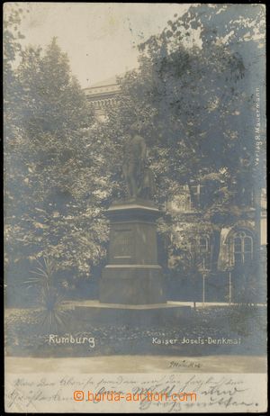 111877 - 1903 RUMBURK (Rumburg) - pomník Josefa II., DA, prošlá, z