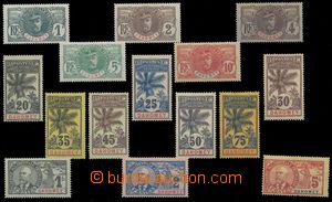 111958 - 1906-07 Mi.18-32, Faidherbe, Palms, Ballay, catalogue value 