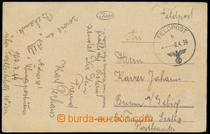 112052 - 1939 OBSAZENÍ ČSR  ochranná zóna na Slovensku, pohlednic