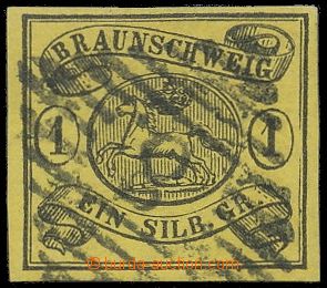 112211 - 1853 Mi.6, Coat of arms in oval, c.v.. 70€