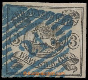 112212 - 1853 Mi.8, Coat of arms in oval, c.v.. 100€