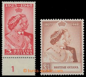 112332 - 1948 Mi.190-191, Silver Jubilee, c.v.. 20€