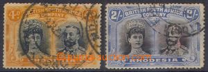 112335 - 1910 Mi.106 a Mi.112, královský pár Jiří V. a Marie, ho
