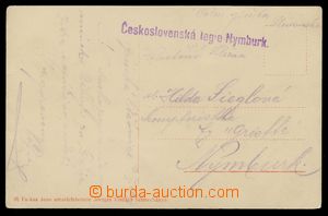 112455 - 1918 Československá legie Nymburk, fialové řádkové raz
