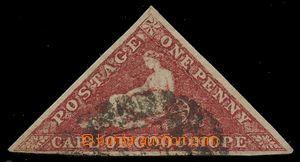 112515 - 1863-4 SG.18a, 1d tmavě hnědočervená, krásný sytý ods