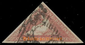 112516 - 1863-4 SG.18b, 1d hnědočervená, luxusní střih, ex Riege